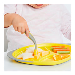 B.Box Divided Plate - Lemon Sherbet