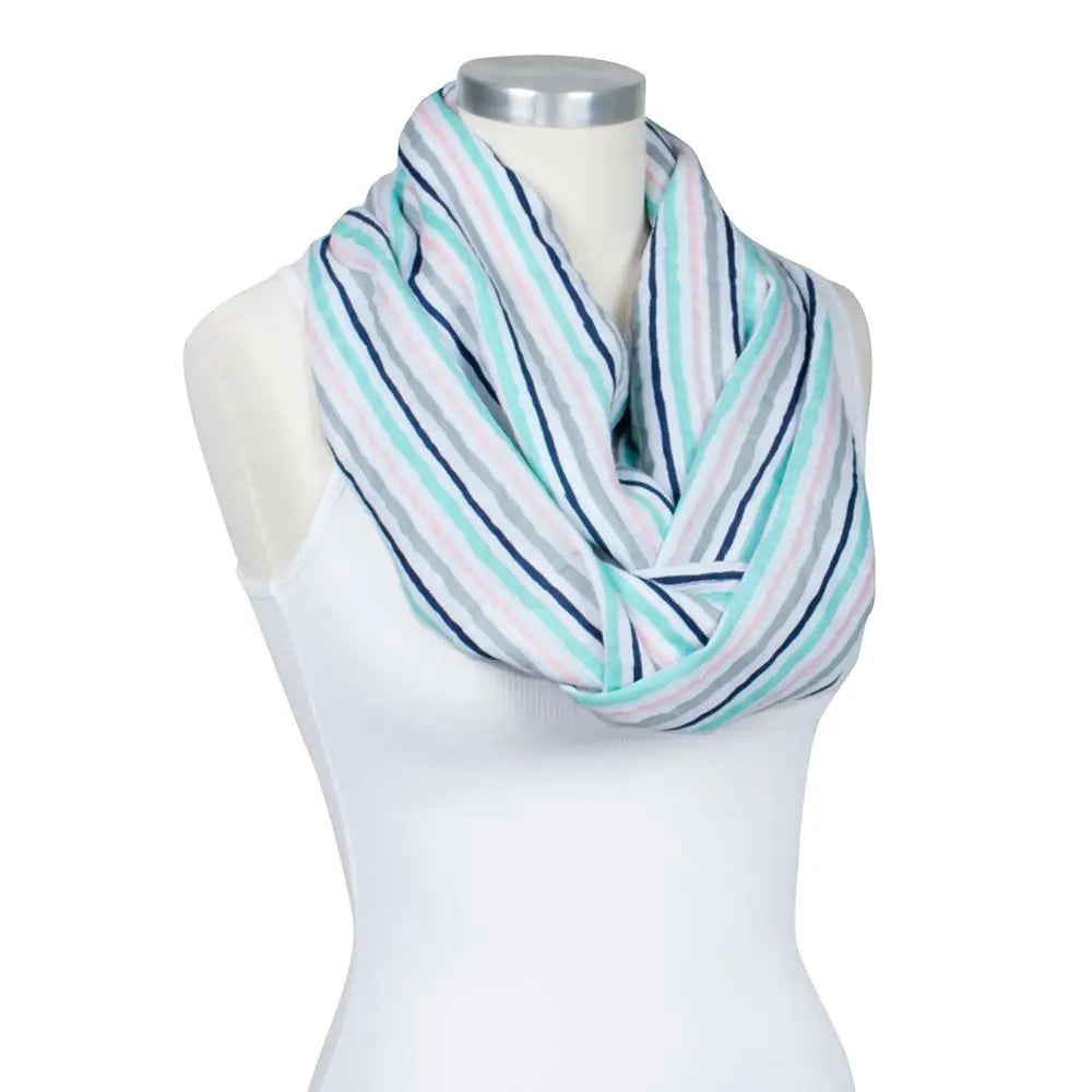 Bebe Au Lait Classic Muslin Nursing Scarves (Candy Stripes) Bebe au Lait