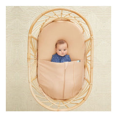 ergoPouch Bassinet Tuck Sheet - Wheat ergoPouch