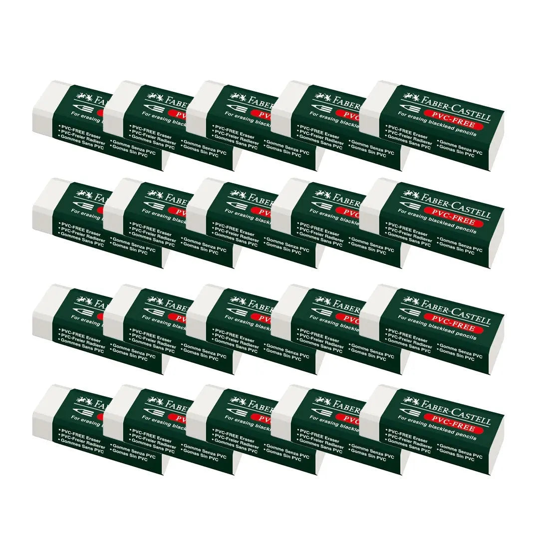 Faber Castell Eraser - 20 pieces Faber-Castell