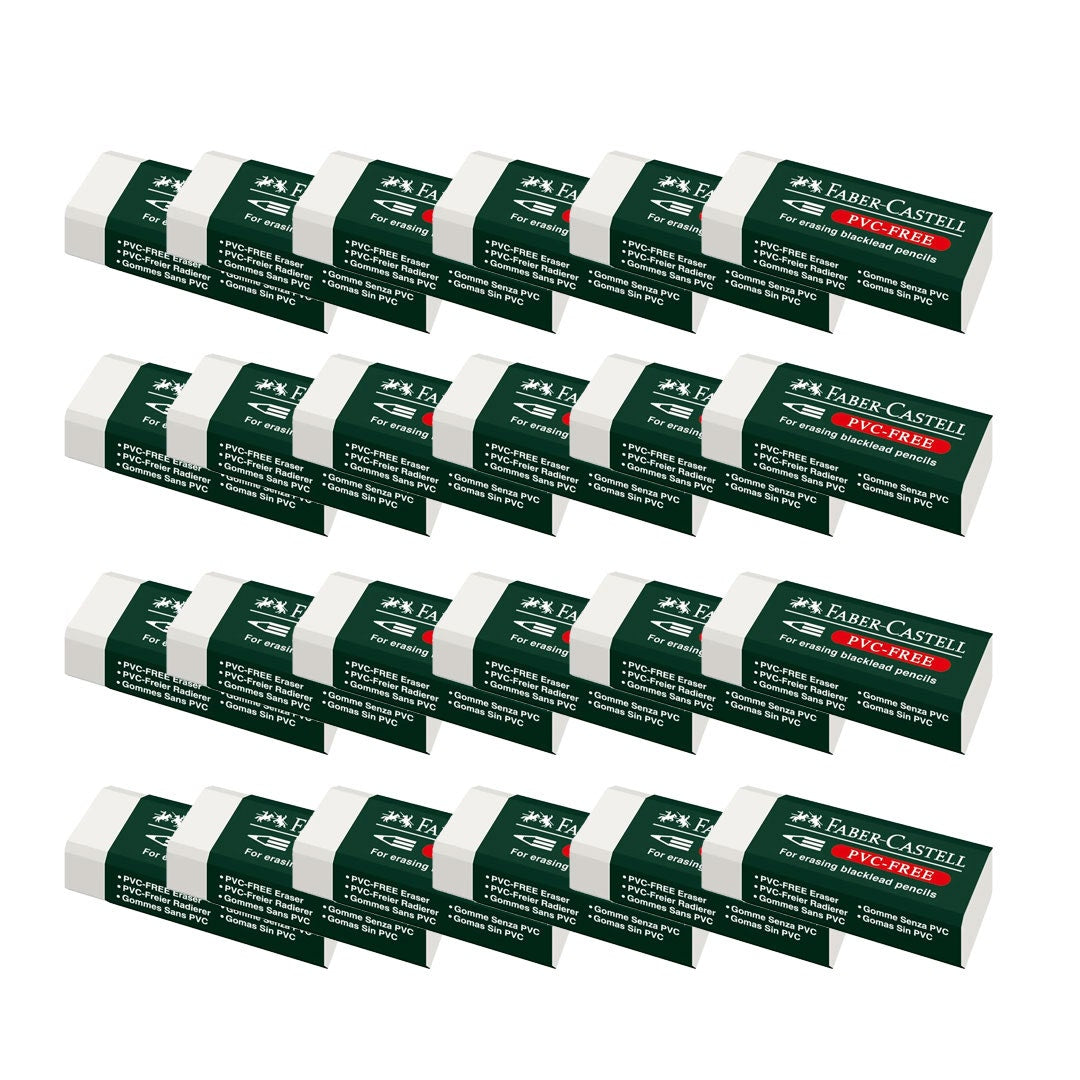 Faber Castell Eraser - 24 pieces Faber-Castell
