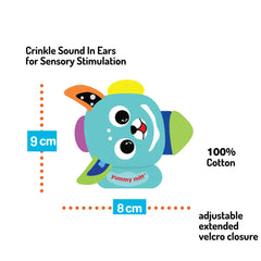 Yummy Mitt, Buddy Teething Mitten, Blue Darlyng & Co