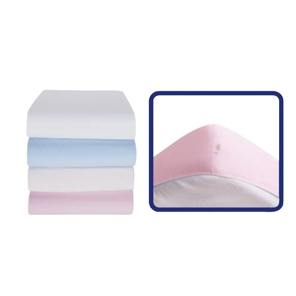 Sevi Bebe Jersey Fitted Sheet - Pink Sevi Bebe
