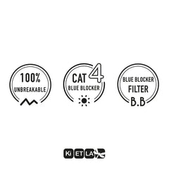 Ki Et La Children’s shades JOKAKID’S Pink, (4-6 years old) Ki Et La