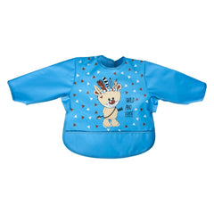 Sevi Bebe Long Sleeved Bib - Bear