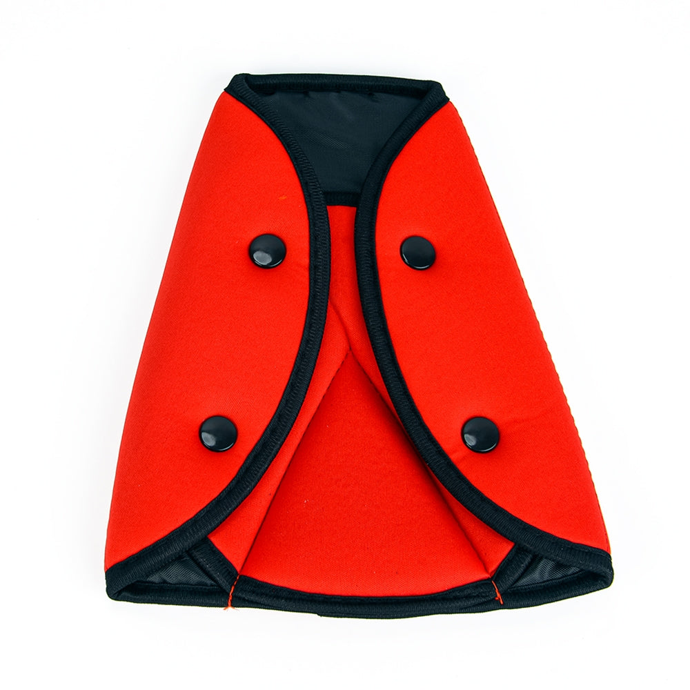 Mamas First Seat Belt Shoulder Pad for Kids - Red Mama's First
