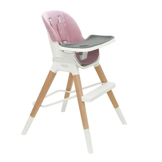Olmitos Wooden Highchair - Pink Olmitos