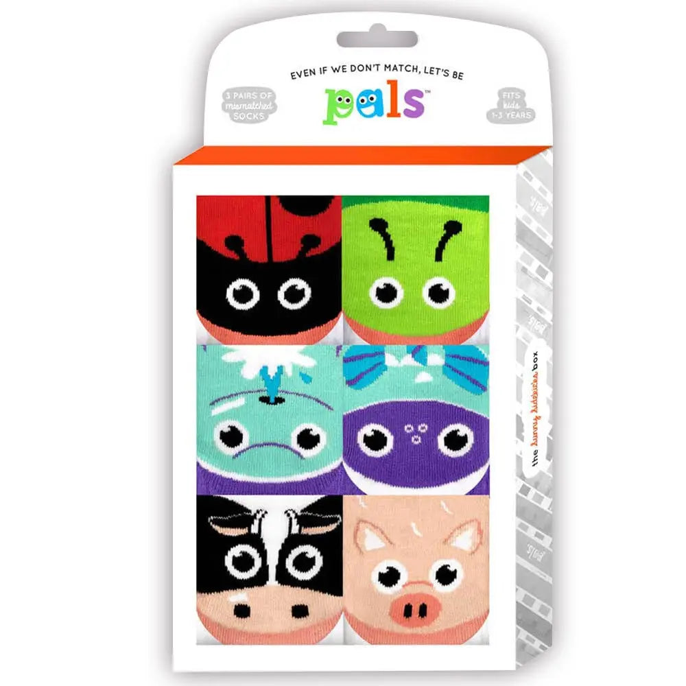 Pals Socks Box Sunny Sidekicks Kids Socks Pals Socks