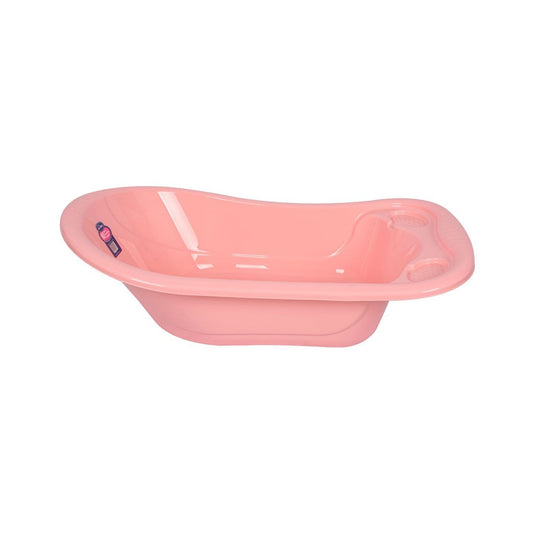 Sevi Bebe Baby Bathtub With Drain Plug - Salmon Pink Sevi Bebe