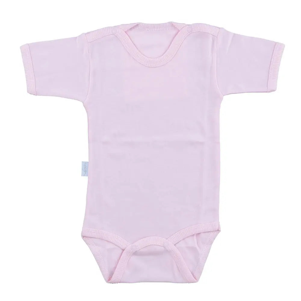 SEBI Short Sleeve Baby Bodysuit - Pink SEBI