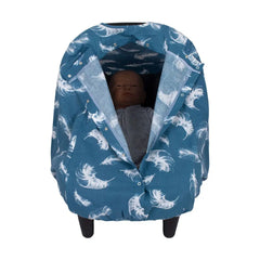 Sevi Bebe Infant Car Seat Cover - Feather Pattern Sevi Bebe