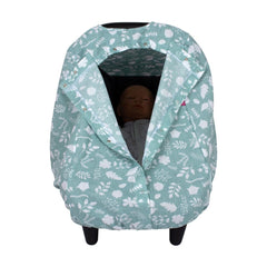 Sevi Bebe Infant Car Seat Cover - Leaf Pattern Sevi Bebe