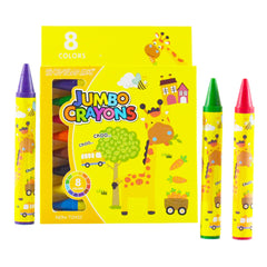 أقلام تلوين Shengma Jumbo ، 8 ألوان