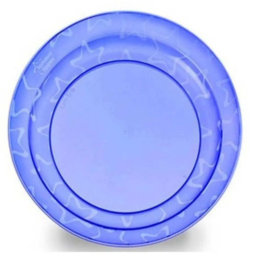 Tommee Tippee Essentials Feeding Plates, pack of 3 - Blue Tommee Tippee