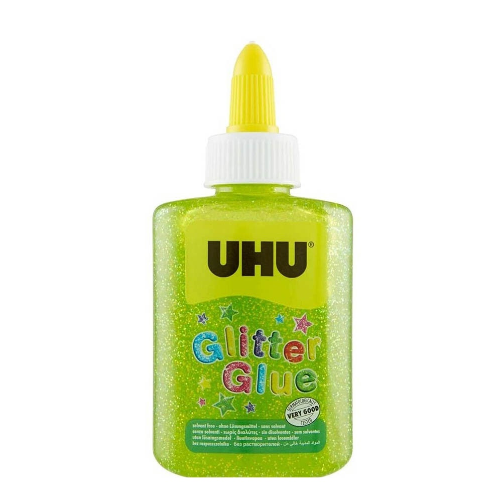 UHU Glitter Glue Bottle - Green UHU