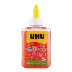 UHU Glitter Glue Bottle - Red UHU