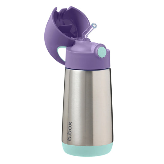 B.Box Insulated Drink Bottle 350ml - Lilac Pop