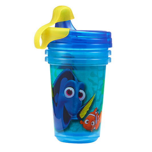 The First Years Finding Dory Take & Toss Spill Proof Sippy Cup, 10 oz - Pack of 3