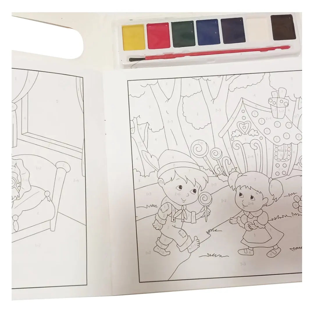 Paint By Numbers-Fairytales Igloo Books