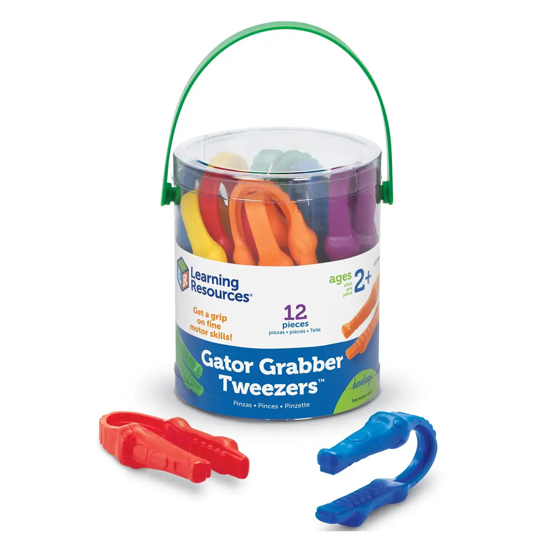 Learning Resources - Gator Grabber Tweezers ( Age :2Years+) Learning Resources