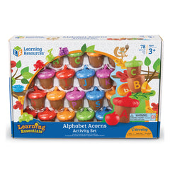 Learning Resources - Alphabet Acorns Activity Set