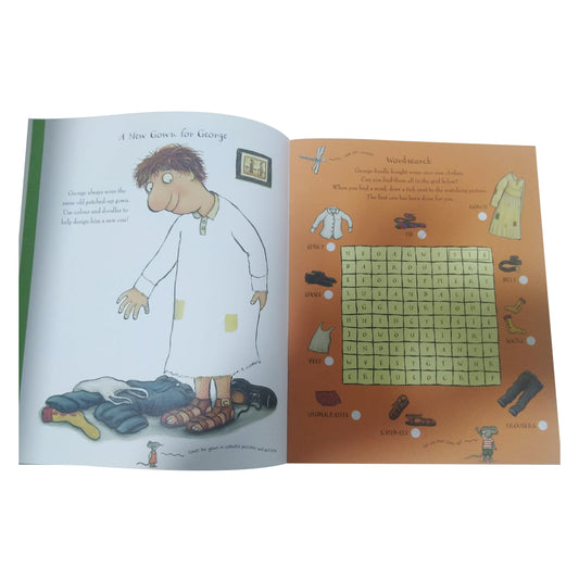 The Smartest Giant in Town Activity Book with fun puzzles!