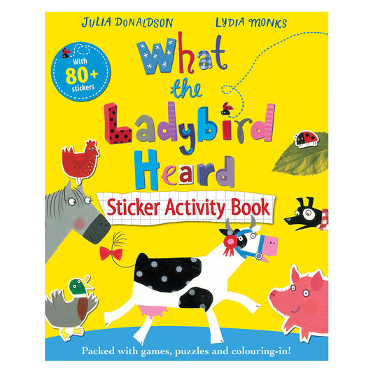 What the Ladybird Heard Activity Book with fun puzzles