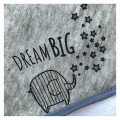 Hooded Towel with 5 Washcloths - Dream Big