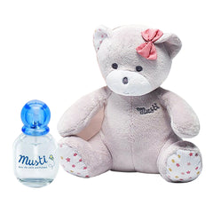 Mustela Musti Eau de Soin perfume  - (50Ml )+ Teddy Bear