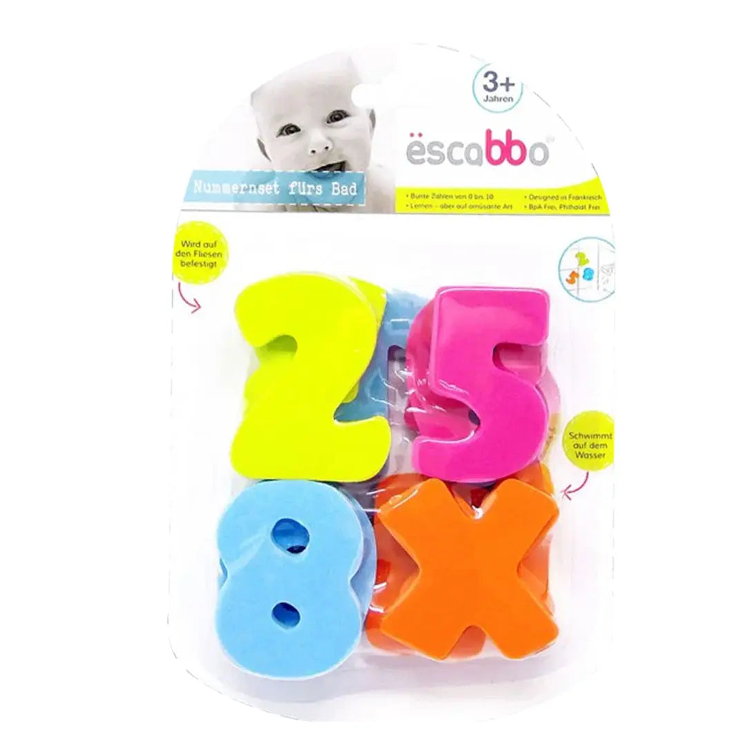 Olmitos Eva Figures for Bath Toys - Numbers Olmitos