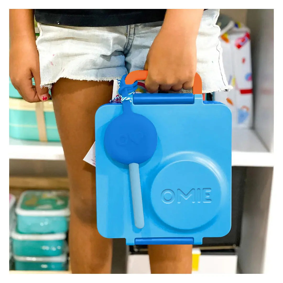 OmiePod & Utensil Set - Capri Blue Omielife