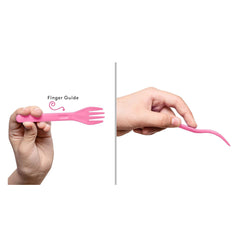 OmiePod & Utensil Set - Bubble Pink