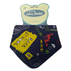 Sevi Bebe Scarf Bib - Back to School