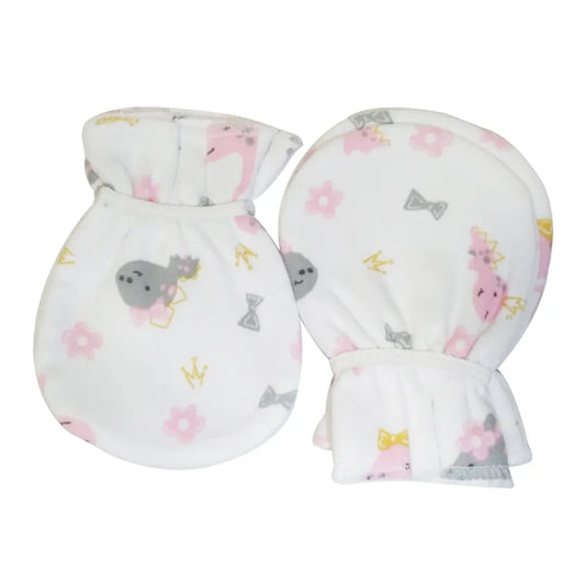 Sevi Bebe Baby Mittens - Pink Sevi Bebe