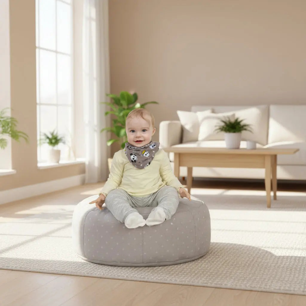 Sevi Bebe Baby Bib  - Beige Sevi Bebe