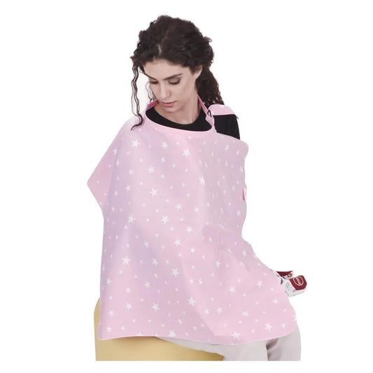 Sevi Bebe Buckled Breastfeeding Cover - Pink