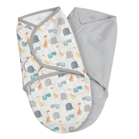 Summer Infant SwaddleMe Bohemian Jungle - Pack of 2 -  (0 to 3 months)