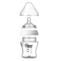 مجموعة زجاجات الرضاعة ألترا من Tommee Tippee - شفاف (زجاجتان: 150 مل) - (زجاجتان: 260 مل)