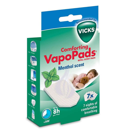 Vicks Vapopads Menthol Scented Pads with Essential Oils (VH7)