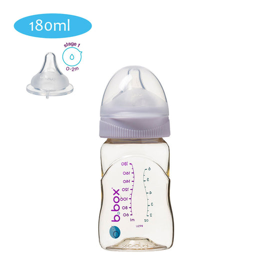 B.Box PPSU Baby Bottle Peony - 180ml