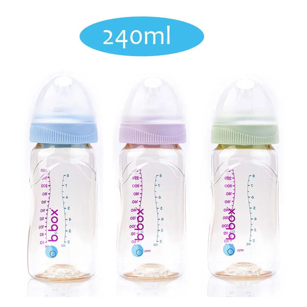 B.Box PPSU Baby Bottle Lullaby Blue - 240ml B.Box
