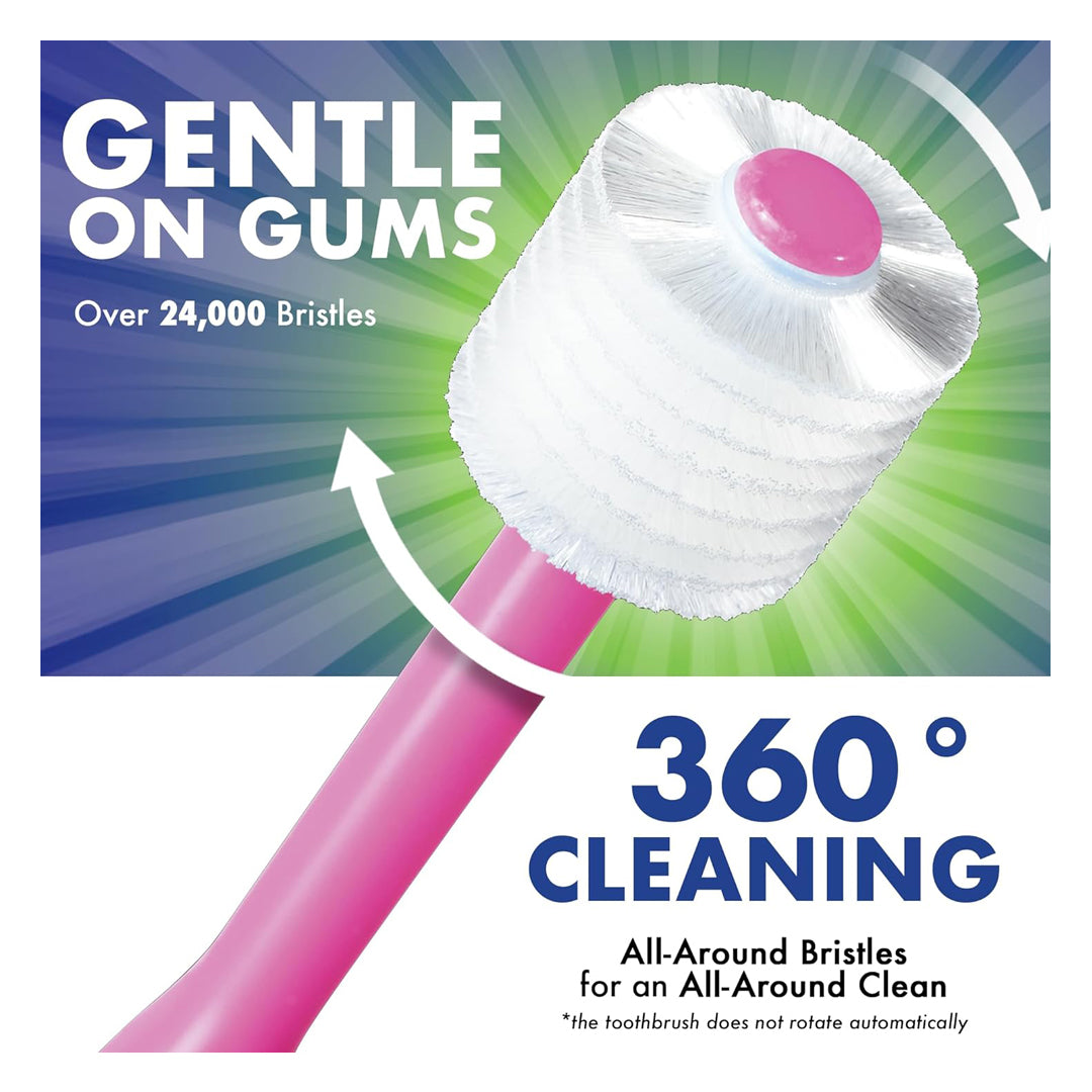 Baby Buddy Brilliant Baby Toothbrush - Pink -  (4 to 24 Months)