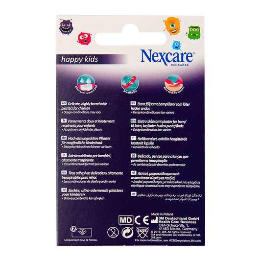 Nexcare Monsters Design Strips - Pack of 20