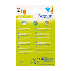 Nexcare Happy Kids Animals Plasters - Pack of 20