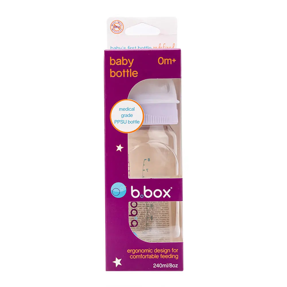 B.Box PPSU Baby Bottle Peony - 240ml B.Box
