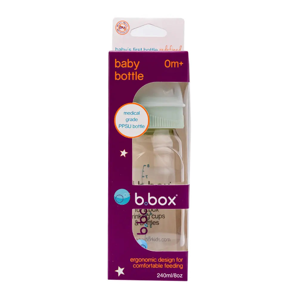 B.Box PPSU Baby Bottle Sage - 240ml B.Box