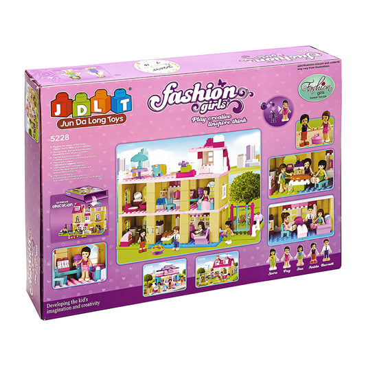 JDLT Building Blocks Fashion Girls, 189 Pieces