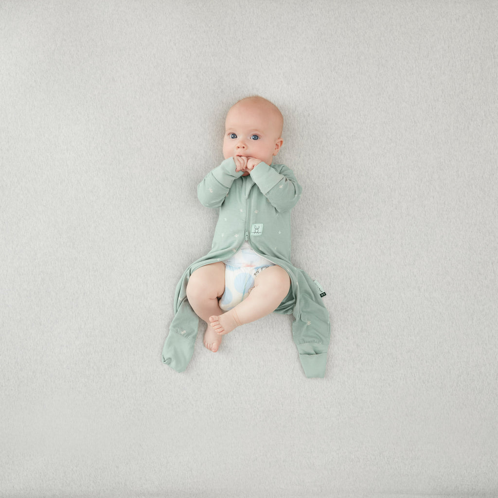 طبقات ergoPouch بأكمام طويلة TOG 0.2 - Sage