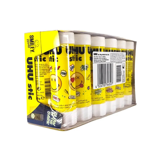 UHU Glue Stick 40g - Pack of 12 UHU