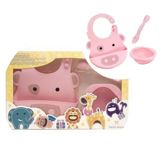 Marcus & Marcus Baby Feeding Set - Pink